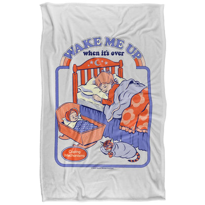 Multicoloured - Front - Steven Rhodes Wake Me Up Soft Touch Blanket