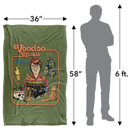 Green-Multicoloured - Lifestyle - Steven Rhodes Voodoo Rituals Soft Touch Blanket