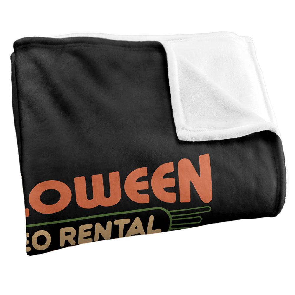 Black-Multicoloured - Side - Steven Rhodes Video Rentals Soft Touch Blanket