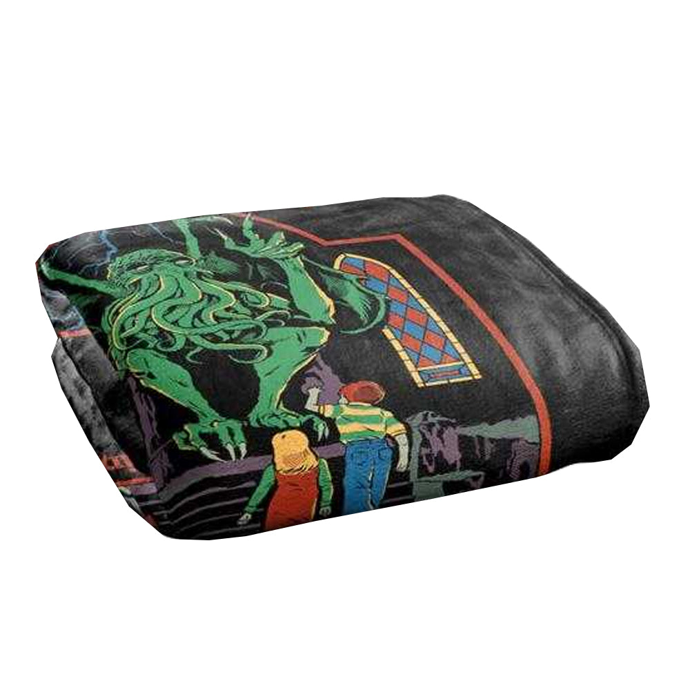 Black-Multicoloured - Back - Steven Rhodes Trust In God Soft Touch Blanket