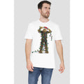 White - Lifestyle - Star Wars Mens Chewbacca Fairy Lights Christmas T-Shirt