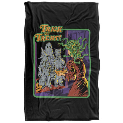 Black-Multicoloured - Front - Steven Rhodes Trick Or Treat Soft Touch Blanket