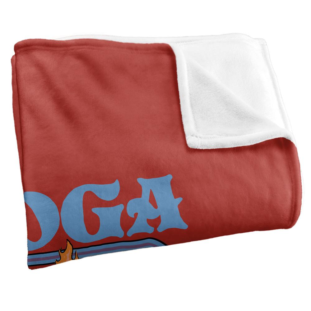 Multicoloured - Side - Steven Rhodes Yoga For Beginners Soft Touch Blanket