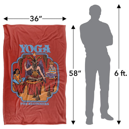 Multicoloured - Lifestyle - Steven Rhodes Yoga For Beginners Soft Touch Blanket