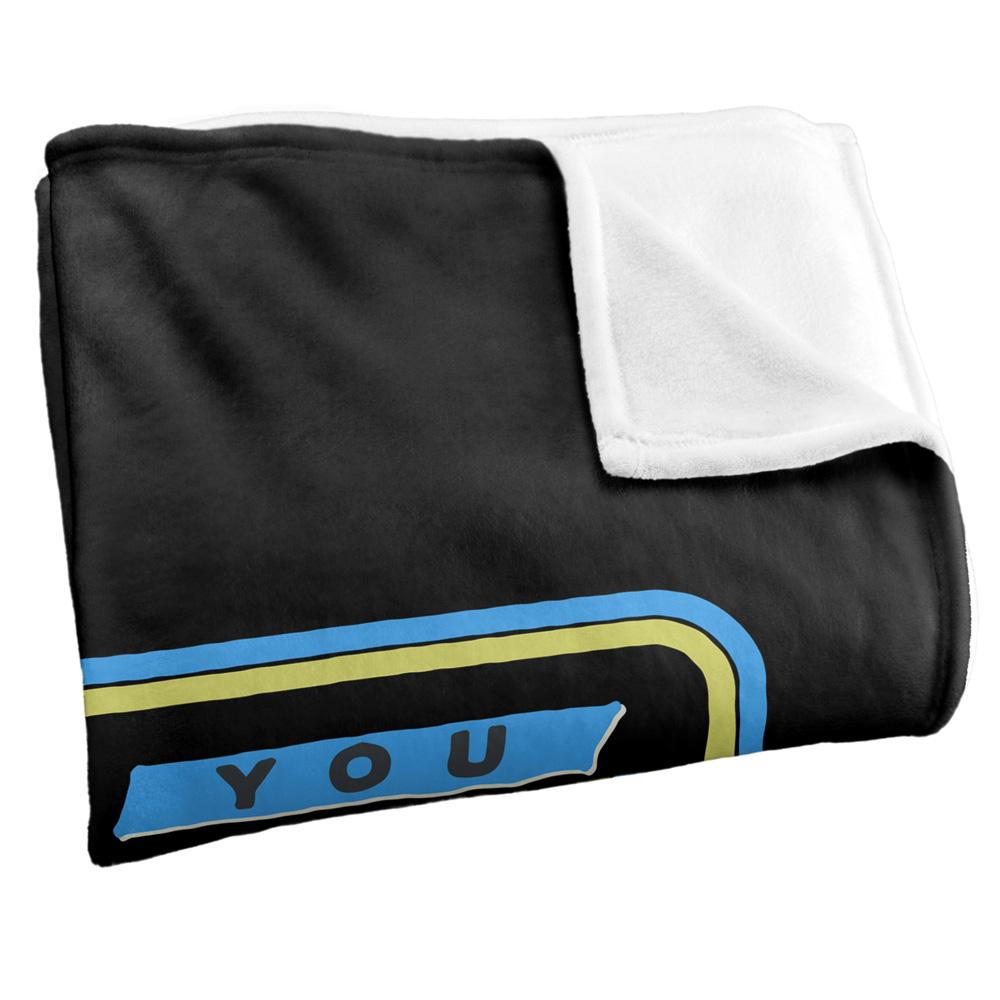 Black-Multicoloured - Back - Steven Rhodes You Drive Me Insane Soft Touch Blanket