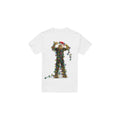 White - Front - Star Wars Mens Chewbacca Fairy Lights Christmas T-Shirt