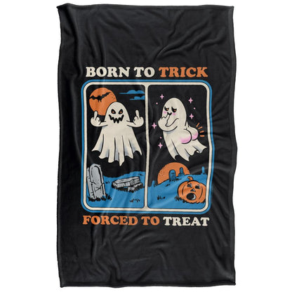 Black-Multicoloured - Back - Steven Rhodes Born To Trick Soft Touch Blanket