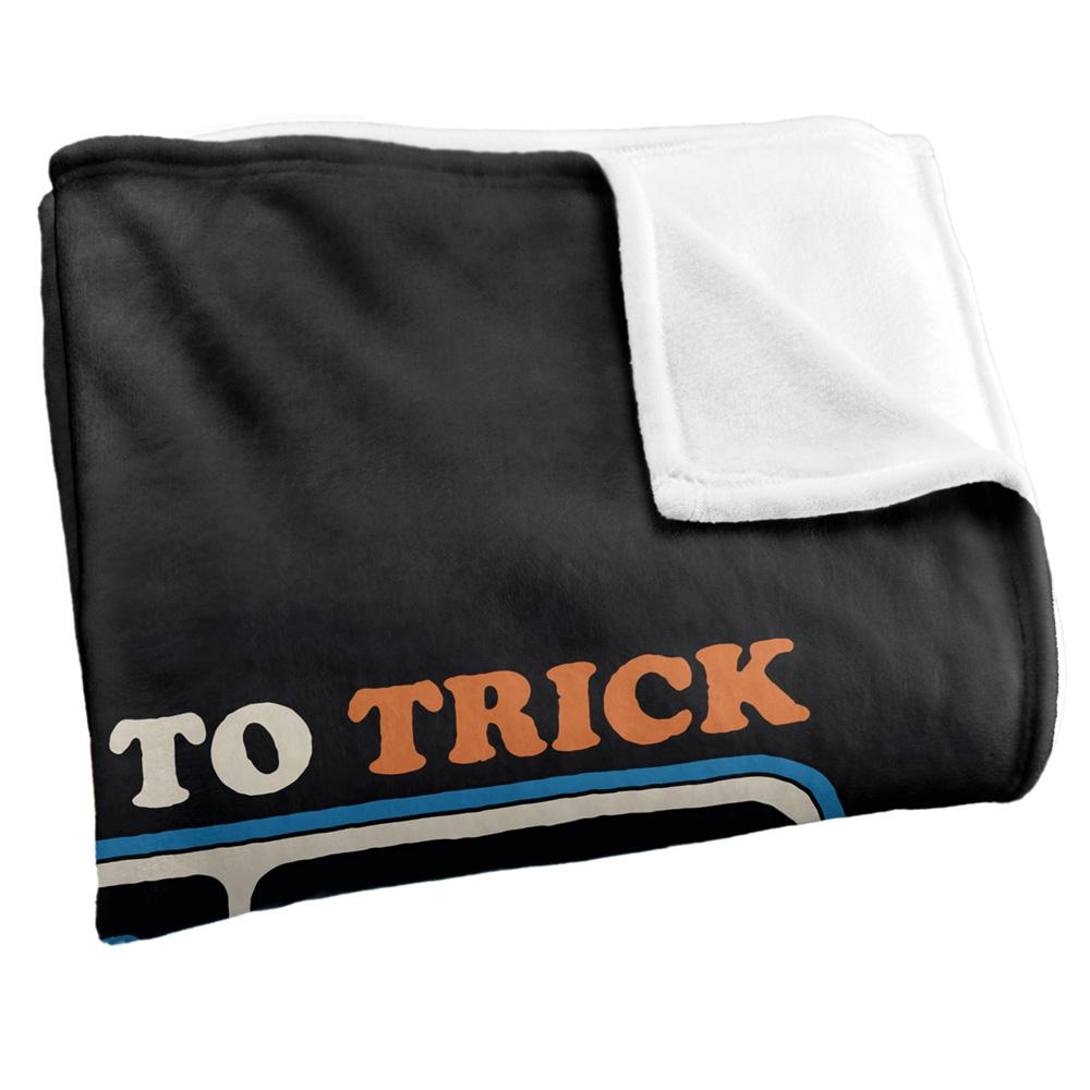 Black-Multicoloured - Side - Steven Rhodes Born To Trick Soft Touch Blanket
