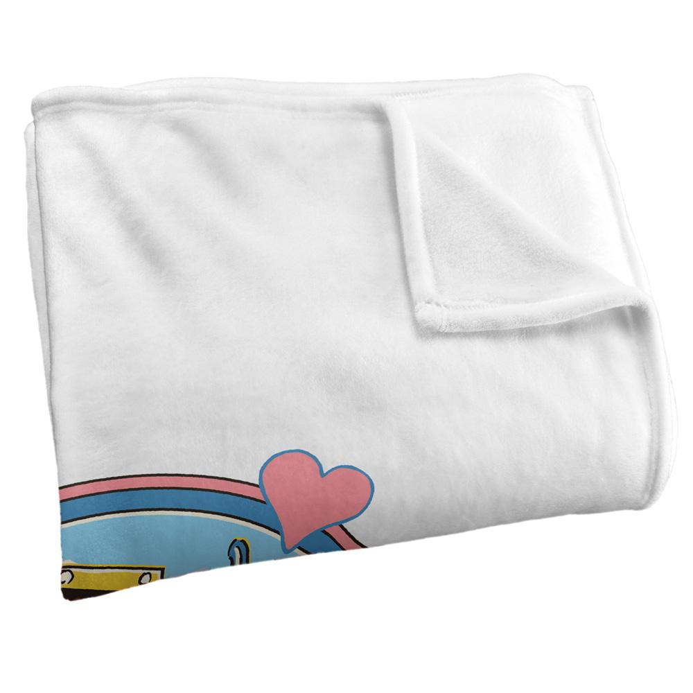 White-Multicoloured - Side - Steven Rhodes You´re My Crush Soft Touch Blanket
