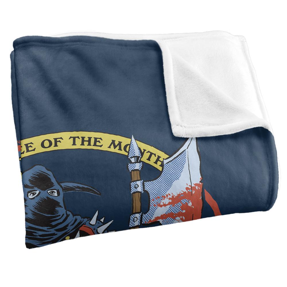 Navy-Multicoloured - Side - Steven Rhodes You´re Killing It Soft Touch Blanket