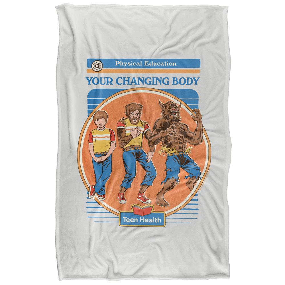 Grey-Multicoloured - Back - Steven Rhodes Your Changing Body Soft Touch Blanket