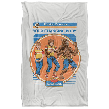 Grey-Multicoloured - Back - Steven Rhodes Your Changing Body Soft Touch Blanket
