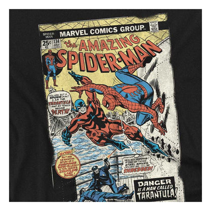 Black - Side - The Amazing Spider-Man Unisex Adult Tarantula Cover Long-Sleeved T-Shirt