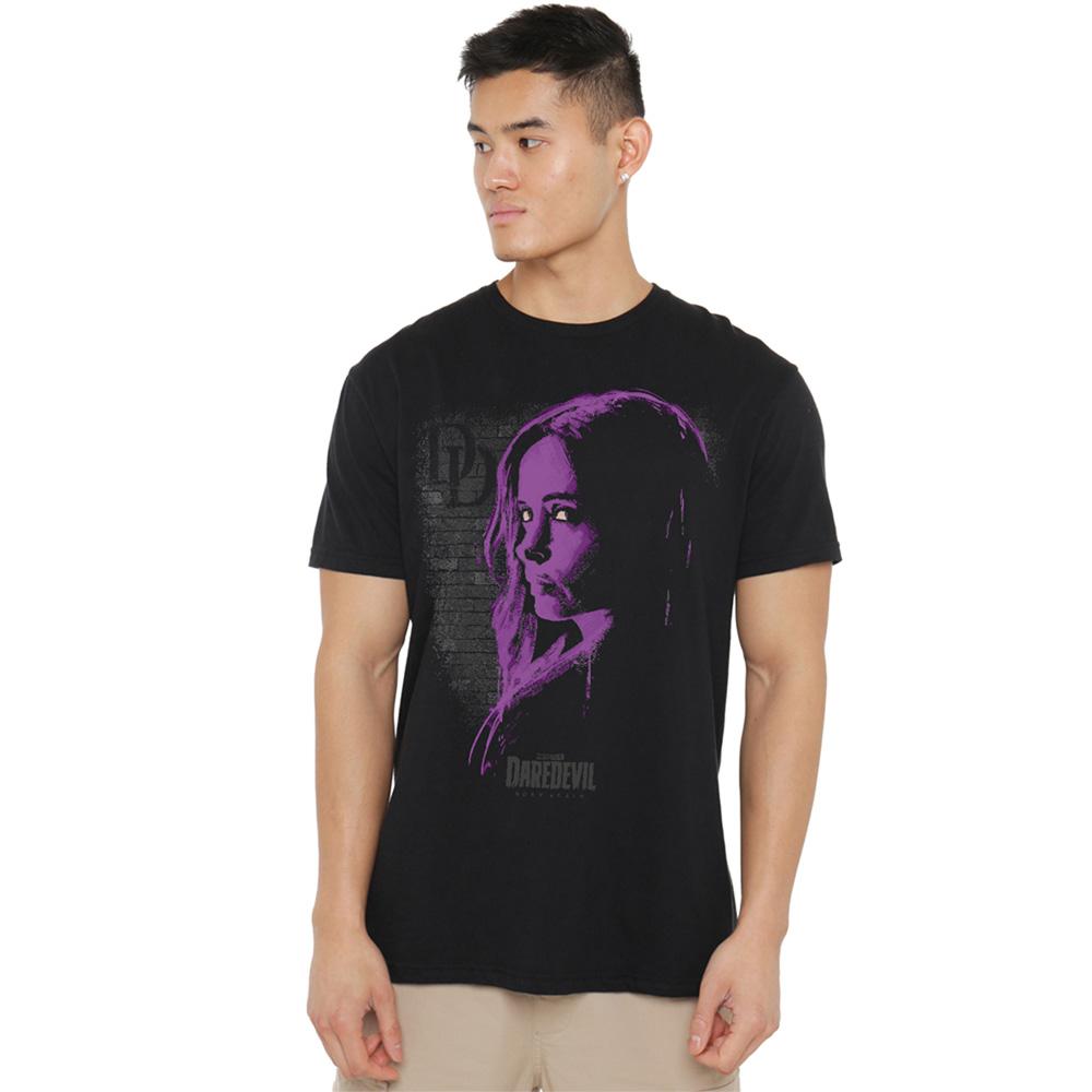 Black - Lifestyle - Daredevil Unisex Adult Jessica Jones Paint T-Shirt