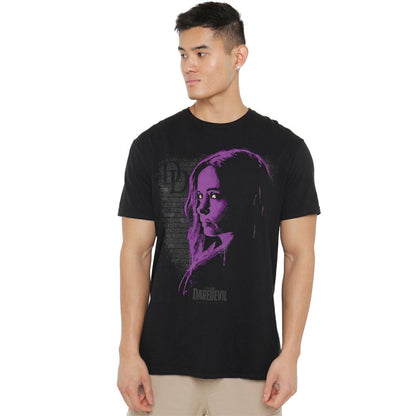 Black - Lifestyle - Daredevil Unisex Adult Jessica Jones Paint T-Shirt