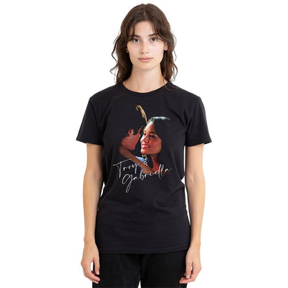 Black - Back - High School Musical Womens-Ladies Love Love T-Shirt
