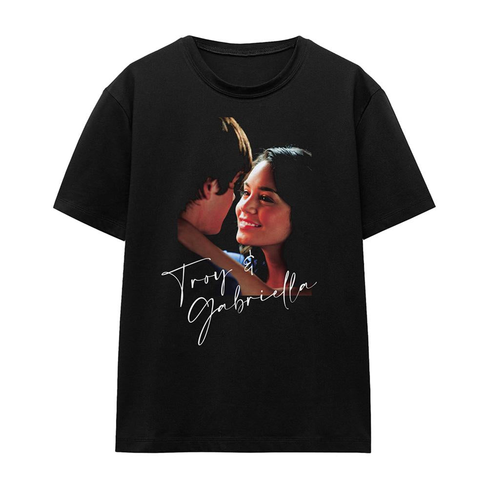 Black - Front - High School Musical Womens-Ladies Love Love T-Shirt