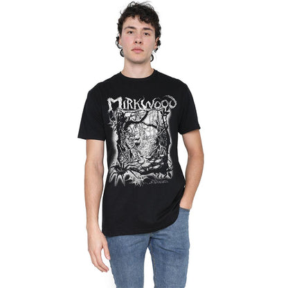 Black - Side - The Hobbit Unisex Adult Mirkwood T-Shirt