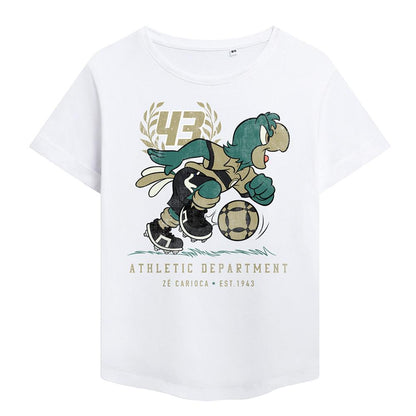 White - Front - Disney Womens-Ladies Ze 43 Football Fashion T-Shirt