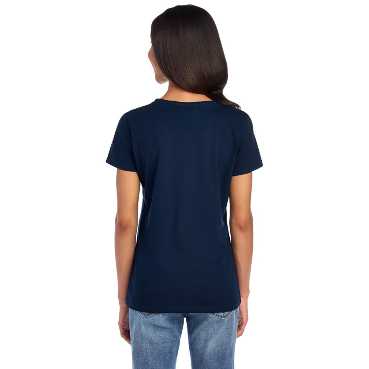 Navy - Back - Supergirl Womens-Ladies Woman Of Tomorrow Sword T-Shirt