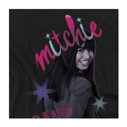 Black - Side - Camp Rock Womens-Ladies Mitchie Airbrush T-Shirt