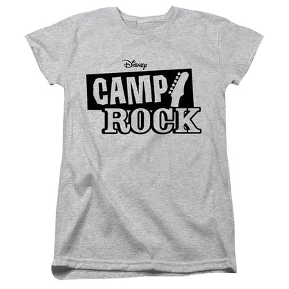 Athletic Heather - Front - Camp Rock Womens-Ladies Mono Logo T-Shirt