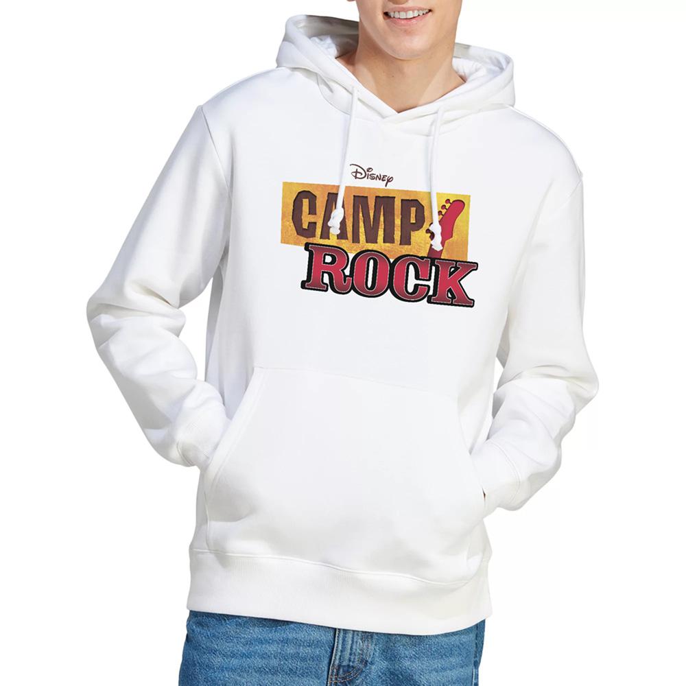 White - Lifestyle - Camp Rock Mens Classic Logo Hoodie