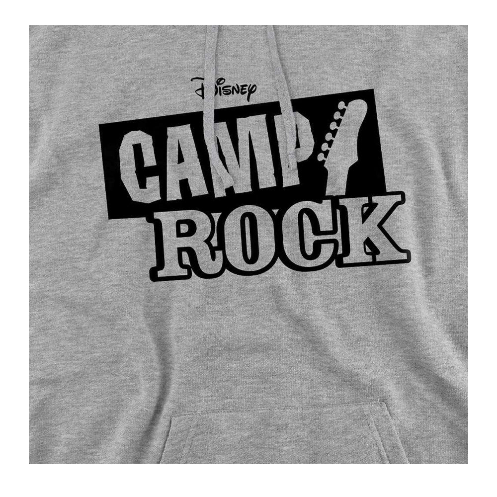 Athletic Heather - Side - Camp Rock Mens Mono Logo Hoodie
