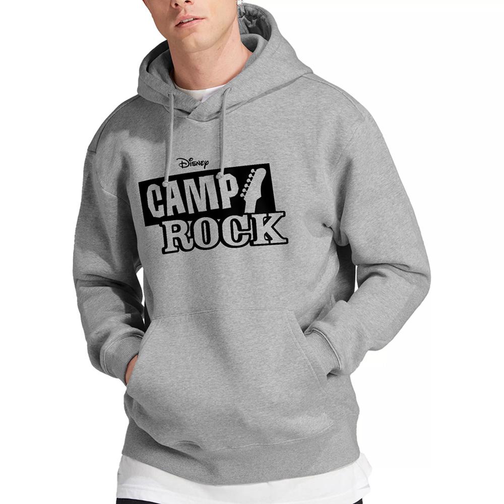 Athletic Heather - Lifestyle - Camp Rock Mens Mono Logo Hoodie