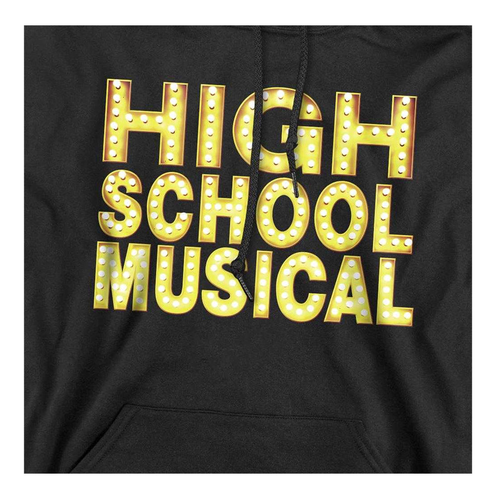 Black - Side - High School Musical Mens Logo Hoodie