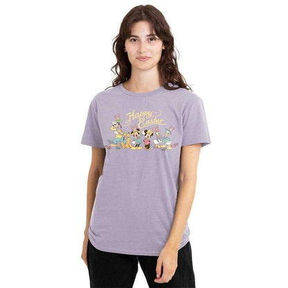 Lavender - Lifestyle - Mickey Mouse & Friends Womens-Ladies Mickey Mouse & Friends Easter T-Shirt