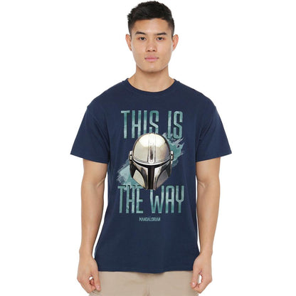 Navy - Lifestyle - Star Wars Unisex Adult This Is The Way Ringspun Cotton T-Shirt