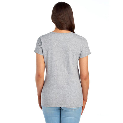 Athletic Heather - Back - Disney Womens-Ladies Goofy Football T-Shirt