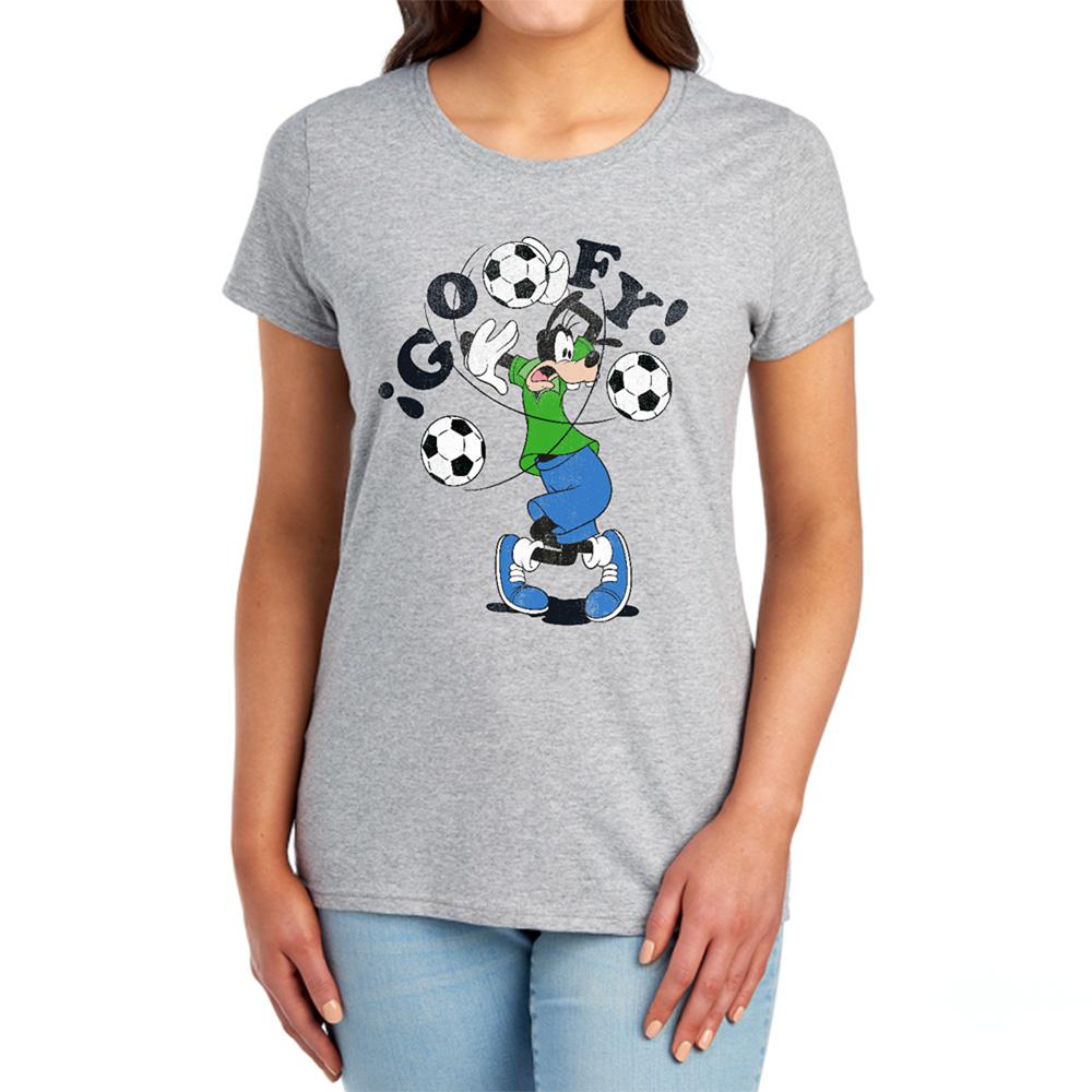 Athletic Heather - Lifestyle - Disney Womens-Ladies Goofy Football T-Shirt
