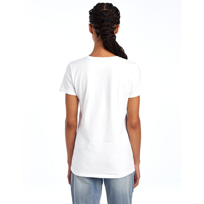 White - Back - Lilo & Stitch Womens-Ladies Stitch Ball T-Shirt