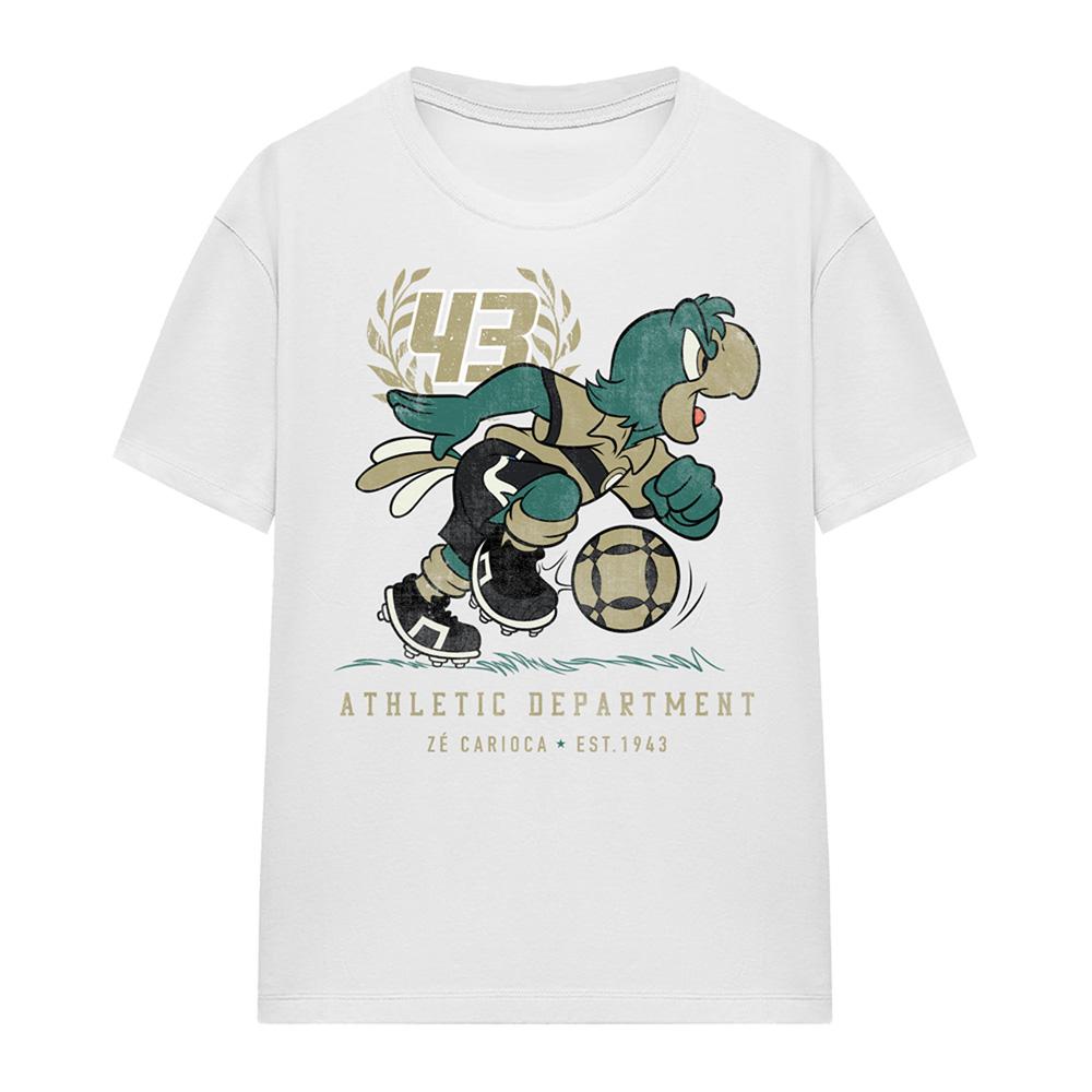 White - Front - Disney Womens-Ladies Ze 43 Football T-Shirt
