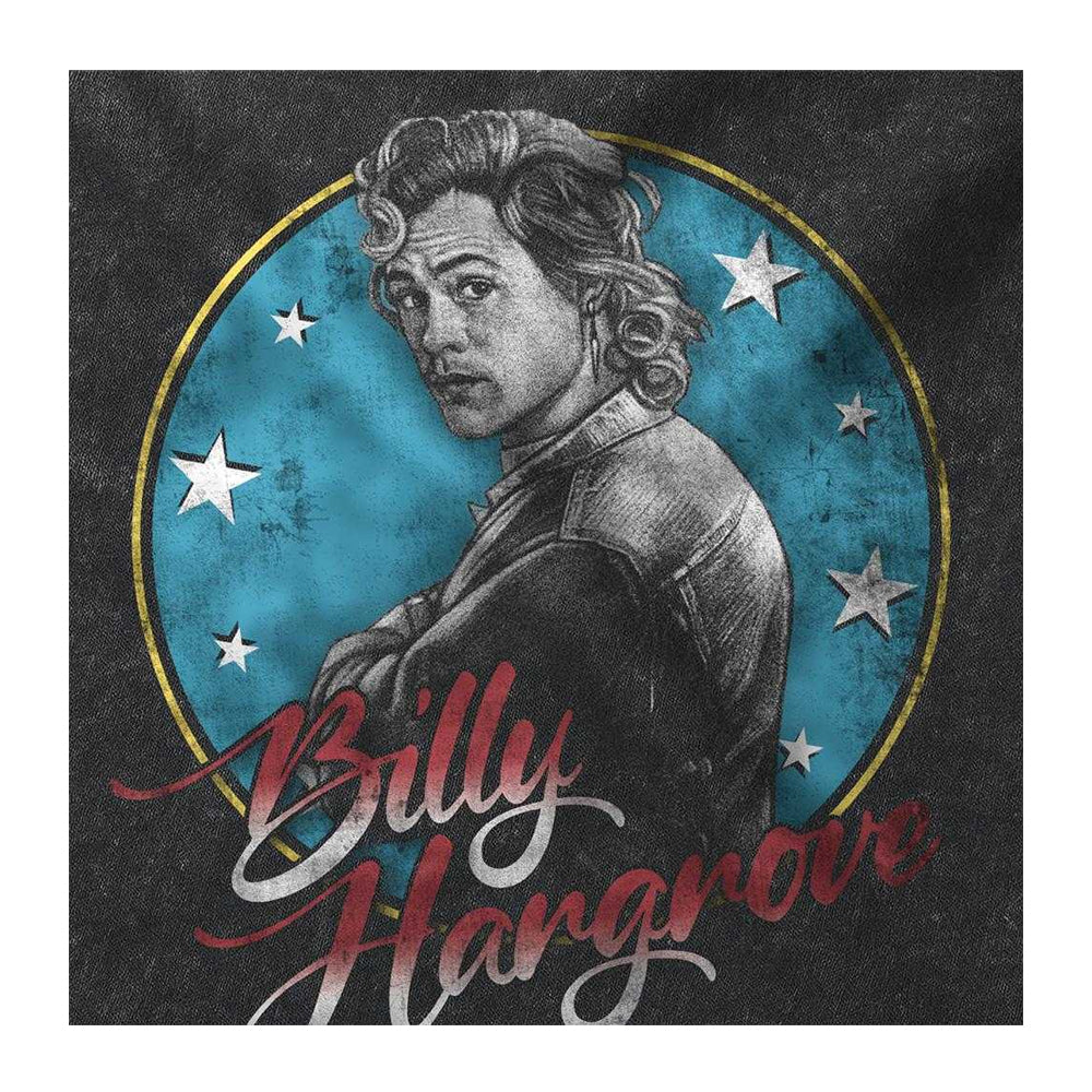 Black - Side - Stranger Things Unisex Adult Season Three Billy Stranger Things T-Shirt