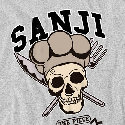 Athletic Heather - Side - One Piece Unisex Adult Sanji T-Shirt