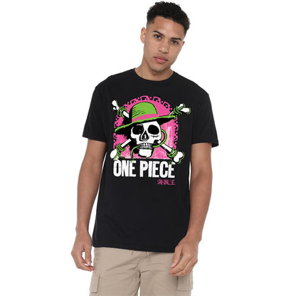 Black - Lifestyle - One Piece Unisex Adult Jolly Roger T-Shirt