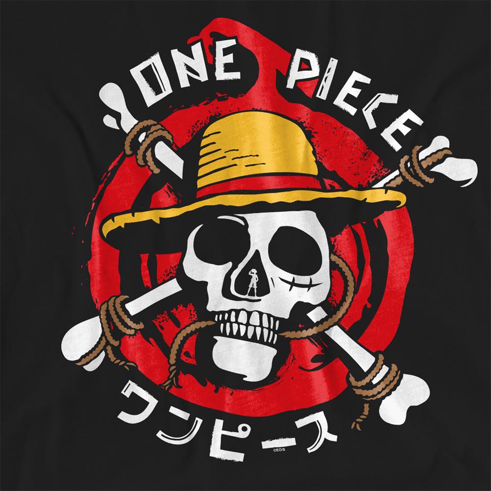 Black - Side - One Piece Womens-Ladies Skull Ringspun Cotton T-Shirt