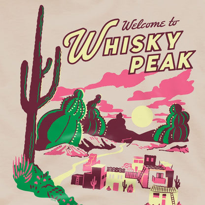 Sand - Side - One Piece Unisex Adult Whisky Peak T-Shirt