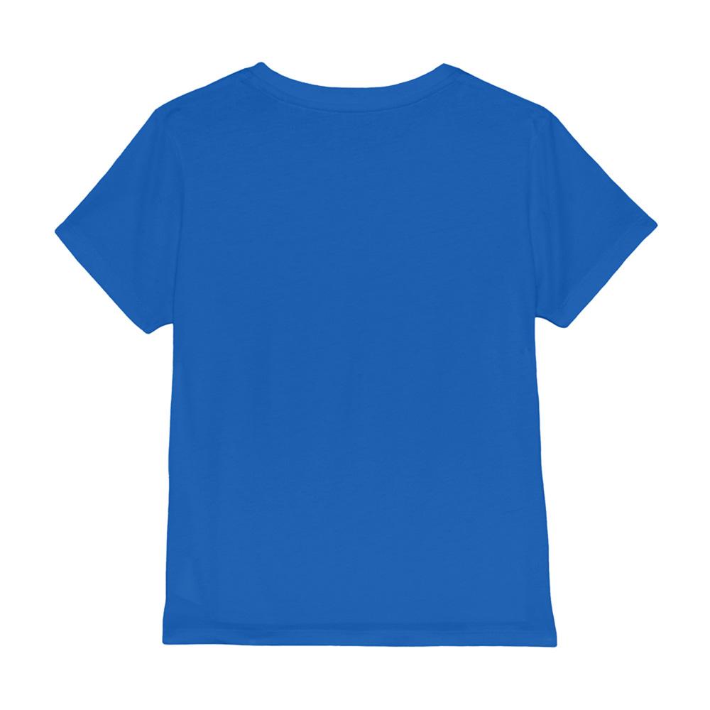 Royal Blue - Back - Stranger Things: Tales from ´85 Childrens-Kids Monsters Scrapbook T-Shirt