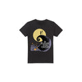 Black - Front - The Nightmare Before Christmas Mens Moon Silhouette T-Shirt