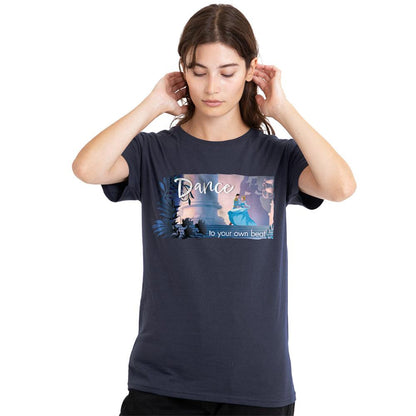 Deep Navy - Lifestyle - Cinderella Womens-Ladies Dance To Your Own Beat Prince Charming T-Shirt
