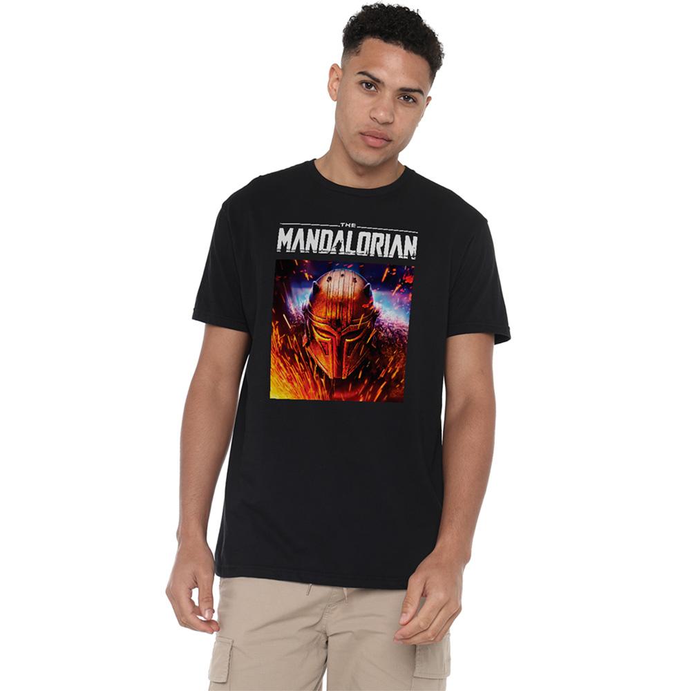 Black - Lifestyle - Star Wars Mandalorian Unisex Adult The Armorer Ringspun Cotton T-Shirt