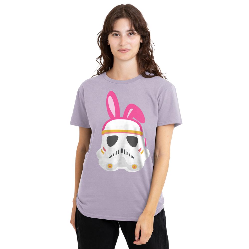 Lavender - Lifestyle - Star Wars Womens-Ladies Easter Bunny Stormtrooper T-Shirt