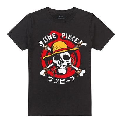 Black - Front - One Piece Unisex Adult Devil Fruits Skull T-Shirt