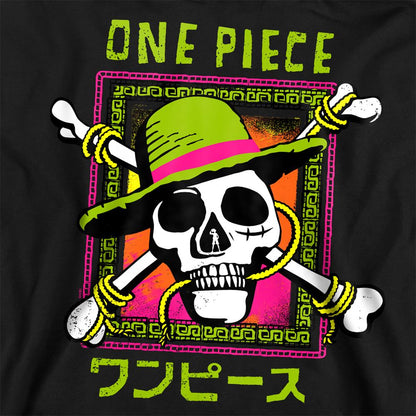 Black - Side - One Piece Unisex Adult Jolly Roger Midweight Sweatshirt