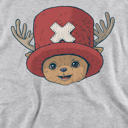 Sport Heather - Side - One Piece Unisex Adult Tony Tony Chopper Heather Sweatshirt