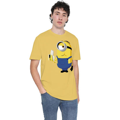 Daisy Yellow - Lifestyle - Despicable Me Unisex Adult Minions Banana T-Shirt
